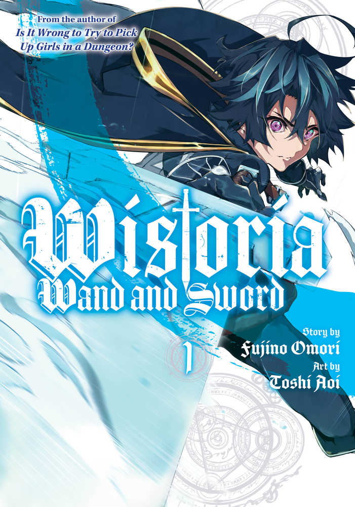 Light novel cover of Wistoria Wand & Sword with anime character and trading cards theme