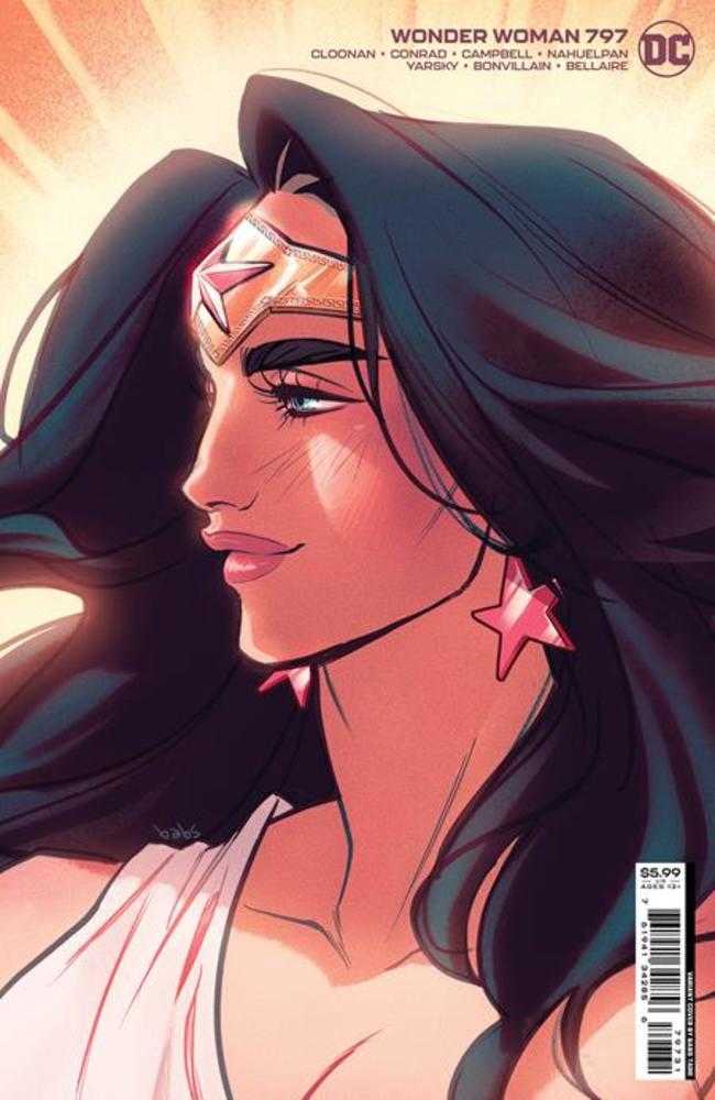 Wonder Woman #797 Cover B artwork by Babs Tarr for trading cards collection