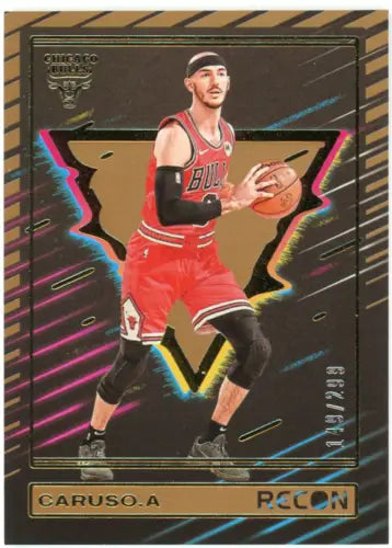 2023-24 Panini Recon Holo Bronze #24 Alex Caruso Basketball Card Chicago Bulls NM-MT