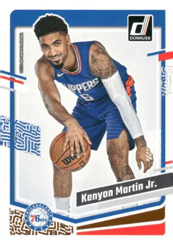 2023-24 Donruss #159 Kenyon Martin Jr. basketball card with original gloss finish