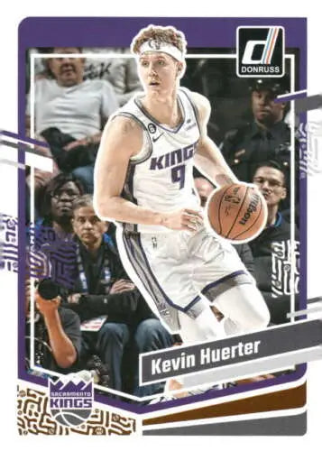 Kevin Huerter basketball card from 2023-24 Donruss NM-MT Sac Kings original gloss