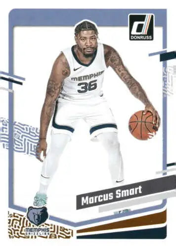 Marcus Smart basketball card from 2023-24 Donruss with original gloss by Simply Sandoval