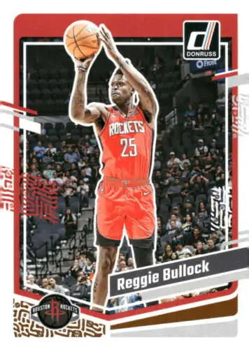 2023-24 Donruss Reggie Bullock basketball card with original gloss from Simply Sandoval