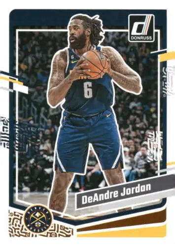 DeAndre Jordan basketball card from 2023-24 Donruss with original gloss finish