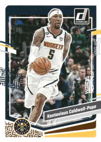 Kentavious Caldwell-Pope NM-MT basketball card from 2023-24 Donruss series with original gloss