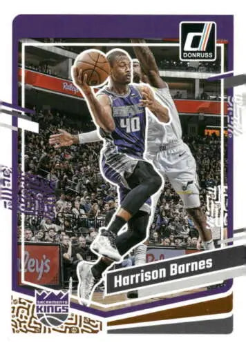 Harrison Barnes basketball card from 2023-24 Donruss #5 NM-MT Sac Kings original gloss