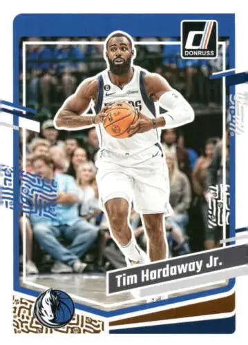 Tim Hardaway Jr. basketball card 2023-24 Donruss NM-MT original gloss Mavericks