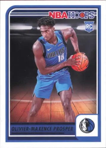 Olivier Maxence Prosper rookie card for Dallas Mavericks 2023-24 Hoops #245 NM-MT