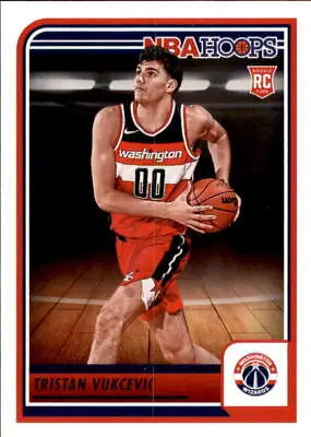 Tristan Vukcevic Rookie Basketball Trading Card 2023-24 Hoops New Mint Condition