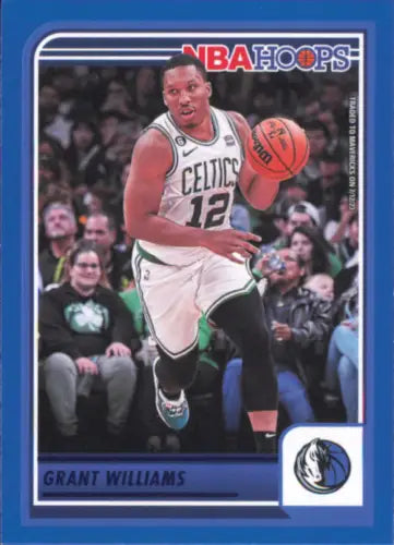 2023-24 Hoops Blue #224 Grant Williams Dallas Mavericks Basketball Card NM-MT