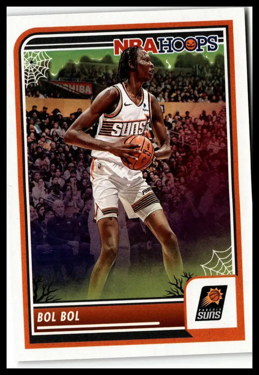 Bol Bol basketball card from 2023-24 Hoops Haunted Hoops #37 Phoenix Suns