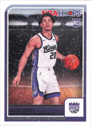 2023-24 Hoops Winter Colby Jones Rookie Card Sacramento Kings Basketball NM-MT