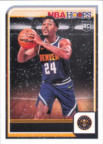 2023-24 Hoops Winter #278 Jalen Pickett Rookie Card for Denver Nuggets Basketball