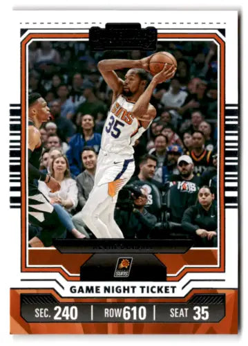 Basketball trading card of Utah Jazz player in white jersey for Panini Contenders Game