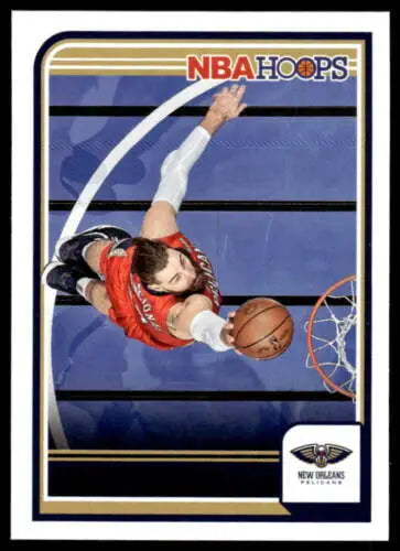 2023-24 Panini Hoops basketball card featuring Jonas Valanciunas in original gloss finish