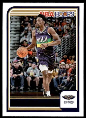 2023-24 Panini Hoops #118 Herbert Jones basketball card in original gloss finish