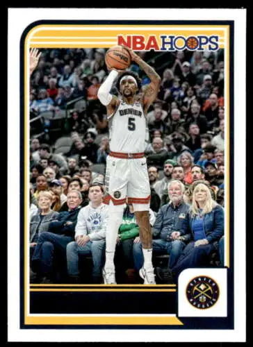 Panini Hoops basketball card featuring Kentavious Caldwell-Pope shooting for the Nuggets