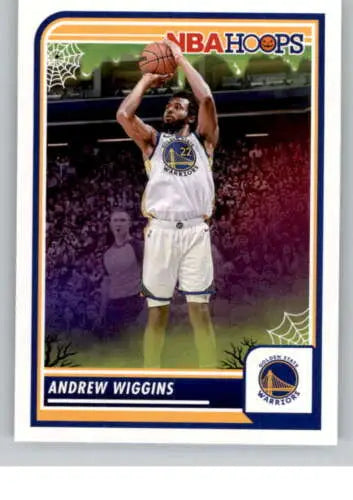 Andrew Wiggins basketball card from 2023-24 Panini Hoops Haunted in NM-MT condition