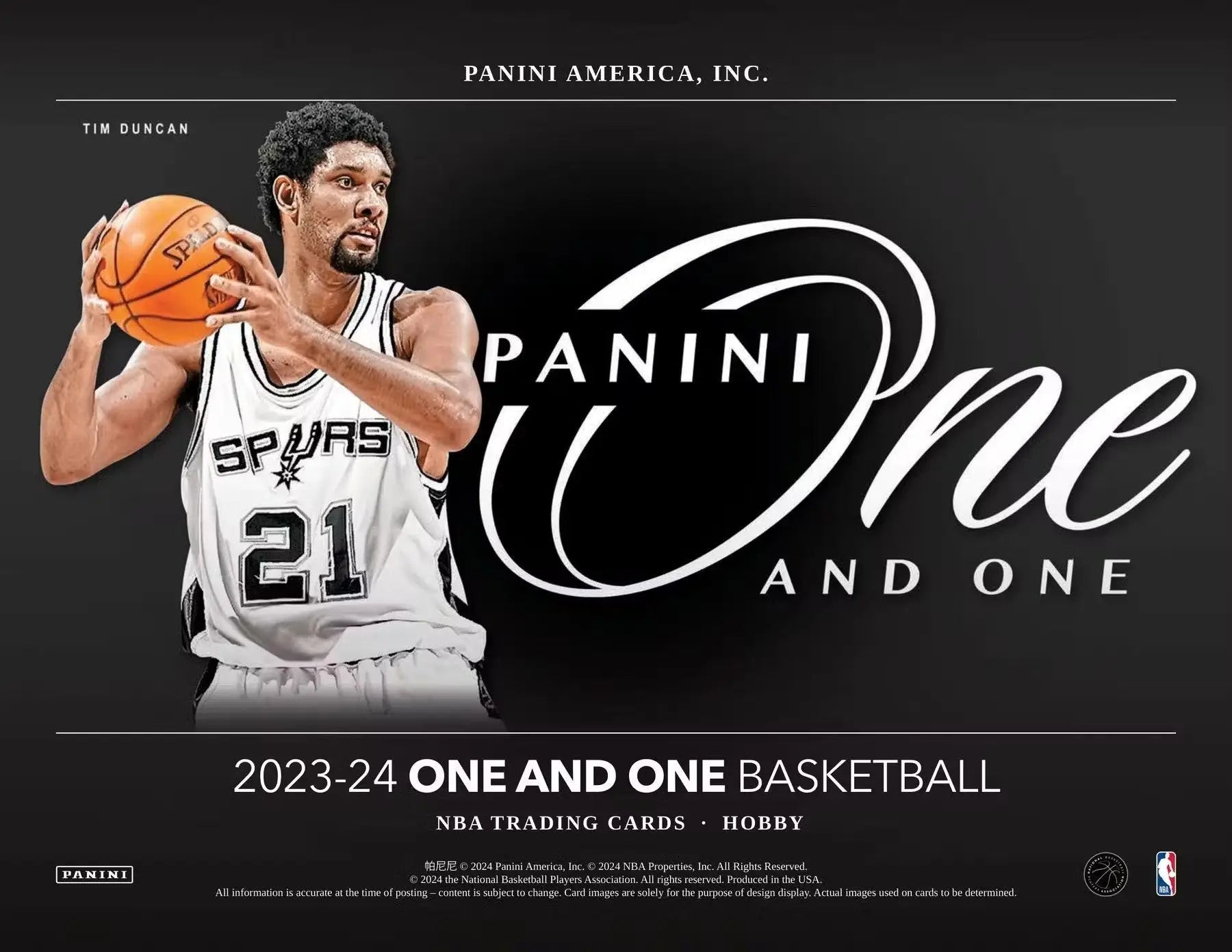 2023-24 Panini One and One Basketball Hobby Box - Sports Card Hobby Boxes