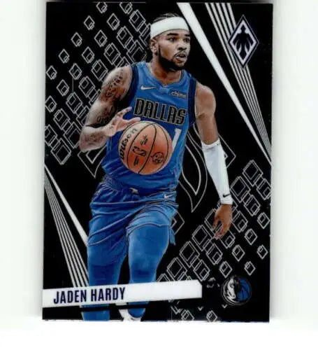 2023-24 Panini Phoenix Jaden Hardy basketball card with original gloss NM-MT Mavericks