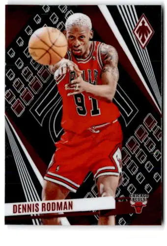 2023-24 Panini Phoenix Dennis Rodman Basketball Card with original gloss for collectors