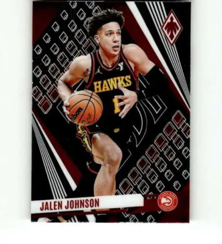 2023-24 Panini Phoenix #144 Jalen Johnson NM-MT Hawks basketball card with original gloss