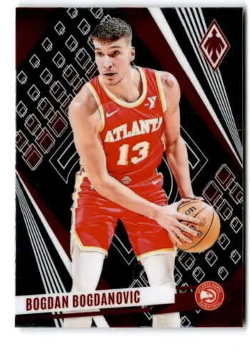 Bogdan Bogdanovic basketball card 2023-24 Panini Phoenix original gloss Hawks ID:76149