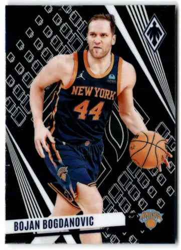 Bojan Bogdanovic basketball card from 2023-24 Panini Phoenix with original gloss finish