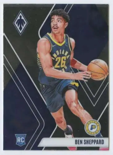 Ben Sheppard basketball card from 2023-24 Panini Phoenix NM-MT RC for Pacers collectors