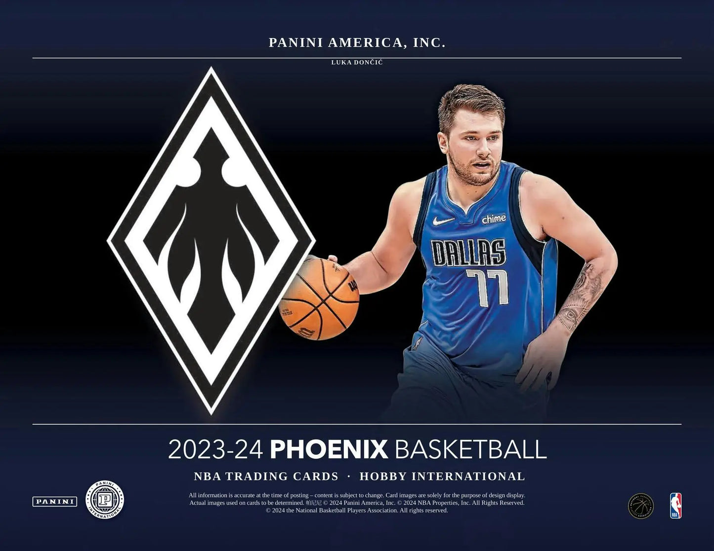 NBA trading card of a Dallas Mavericks player in blue jersey, featuring exclusive parallels