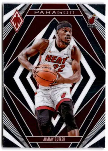 Jimmy Butler basketball card from 2023-24 Panini Phoenix Paragon with original gloss finish