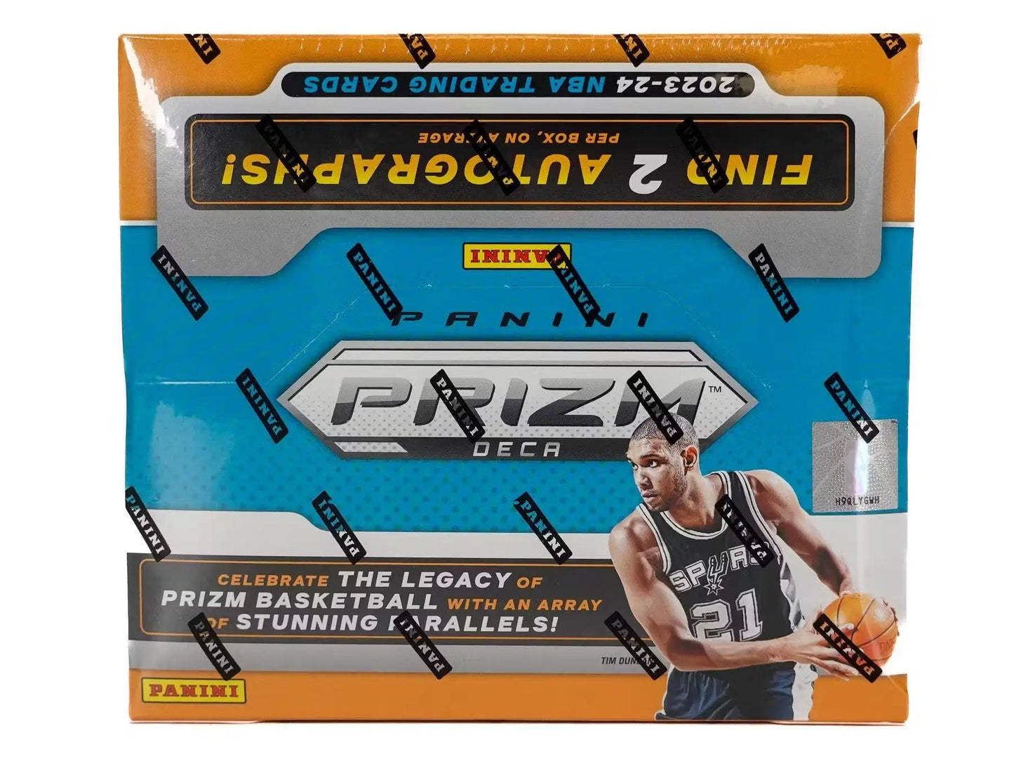 Sealed box of 2022-23 Panini Prizm NBA cards with two autographs and ten prizms