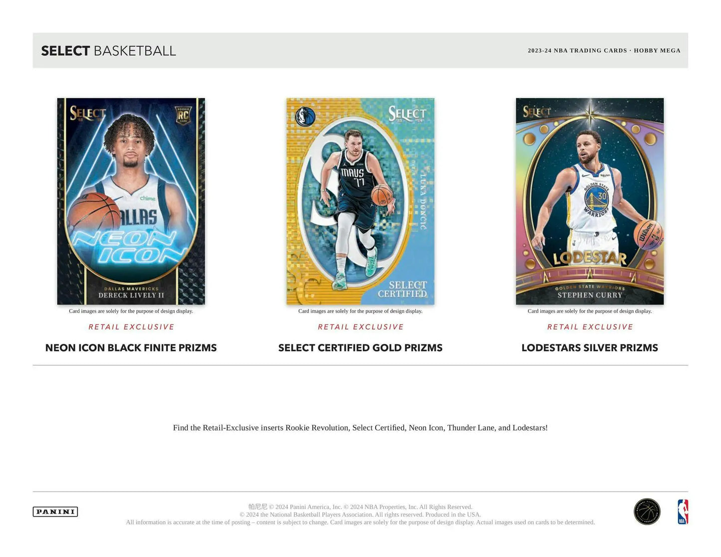 Three NBA trading cards featuring Dallas Mavericks and Brooklyn Nets players with Green Shock Prizms