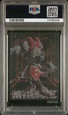 Graded trading card of Disney100 Joyful Lattice Double-Sided Minnie Mouse PSA 9