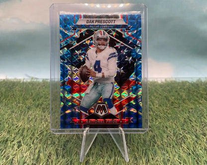 Dak Prescott football card from 2023 National Pride Mosaic for Dallas Cowboys fans