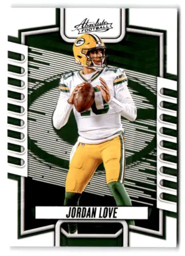 Jordan Love 2023 Panini Absolute #32 Football Card with original gloss finish