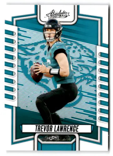 Trevor Lawrence football card from 2023 Panini Absolute with original gloss finish