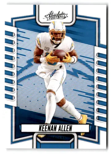 2023 Panini Absolute #75 Keenan Allen football card in original gloss condition