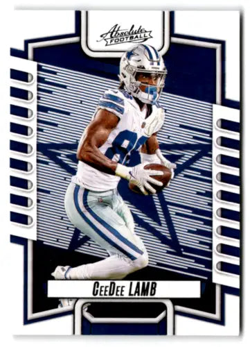 2023 Panini Absolute #89 CeeDee Lamb NM-MT original gloss football card from Cowboys