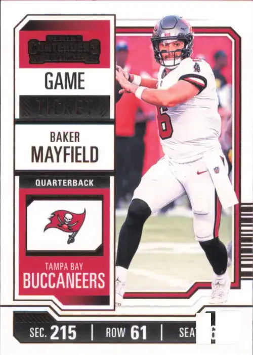 2023 Panini Contenders Game Ticket Bronze #92 Baker Mayfield Buccaneers NM-MT