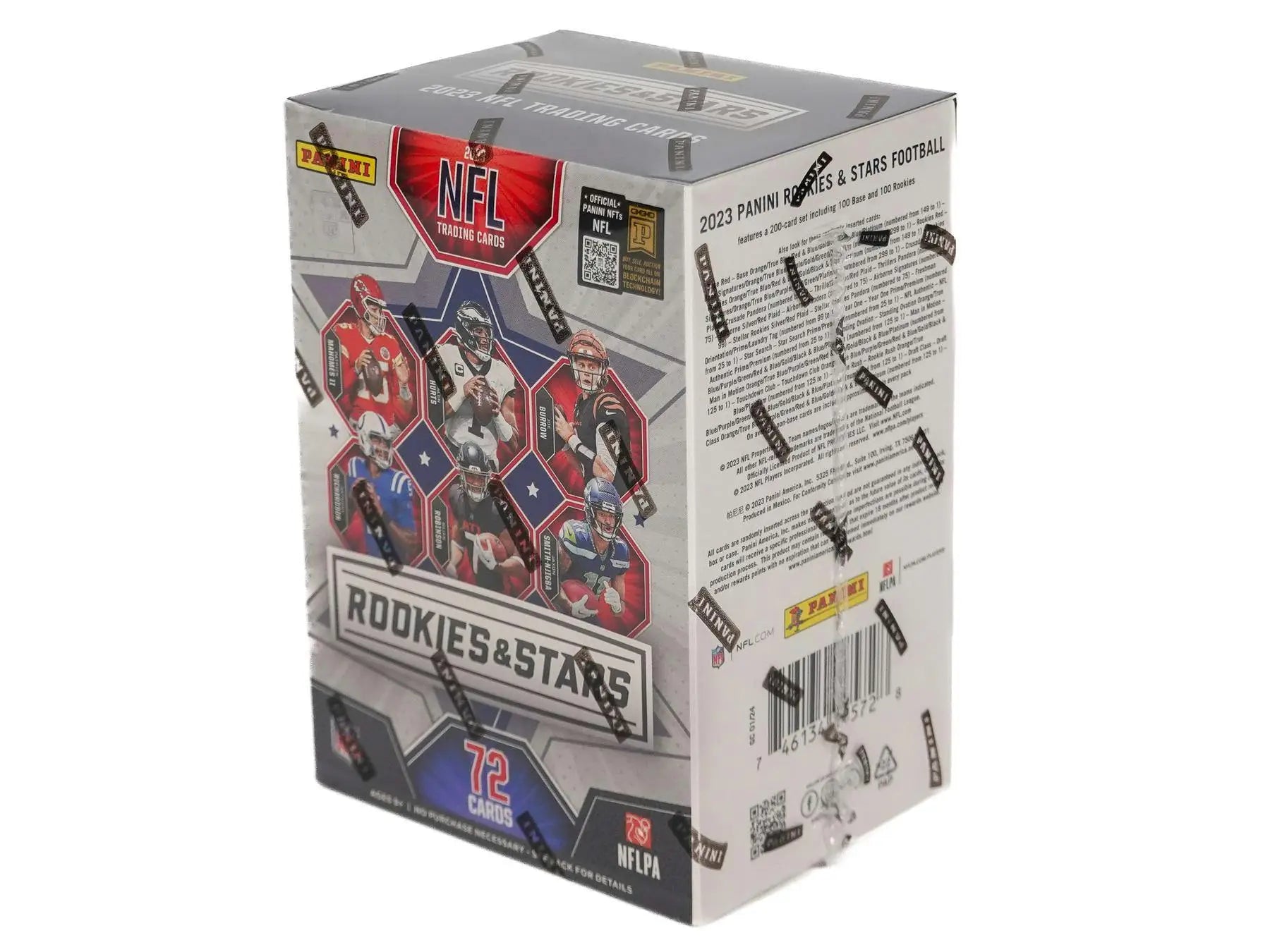 2023 Panini Rookies & Stars Football Blaster Box featuring NFL Draft Class design elements