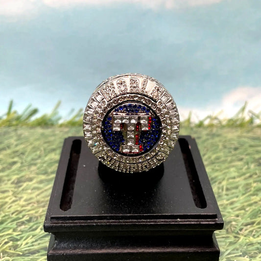 Sparkling Texas Rangers MLB World Champions Ring Eovaldi Size 11 for 2023 World Series