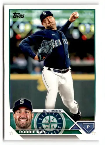 Robbie Ray baseball card 2023 Topps #235 NM Mariners original gloss collectible