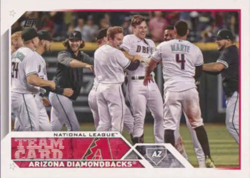 2023 Topps #263 Arizona Diamondbacks baseball card featuring Simply Sandoval in NM-MT condition