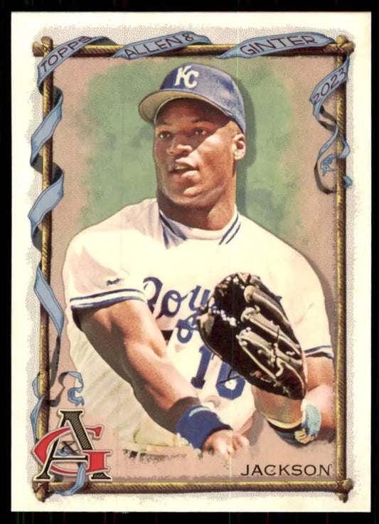 Kansas City Royals Bo Jackson 2023 Topps Allen and Ginter Baseball Card #135