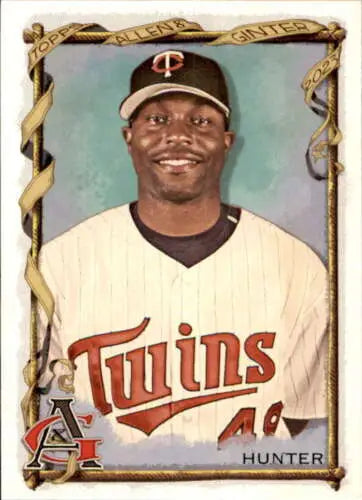 2023 Topps Allen and Ginter #316 Torii Hunter NM Near Mint SP Twins original gloss card