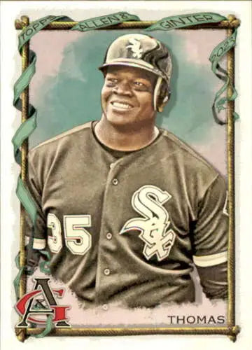 Frank Thomas baseball card 2023 Topps Allen and Ginter NM Mint White Sox ID:66655