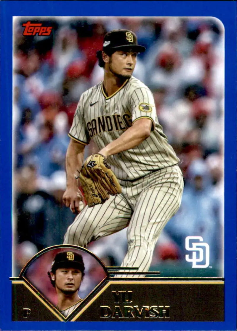 2023 Topps Archives #282 Yu Darvish Baseball Card featuring San Diego Padres pitcher