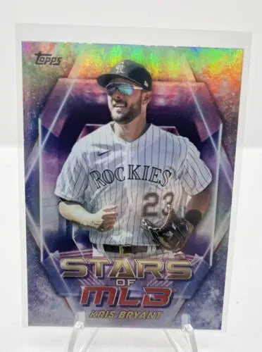 Kris Bryant Colorado Rockies Topps Baseball card #SMLB-58 featuring MLB superstar