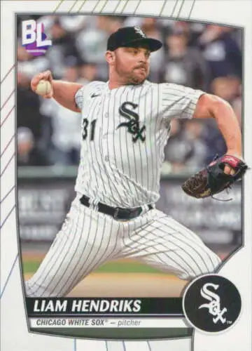 Liam Hendriks baseball card from 2023 Topps Big League with original gloss finish